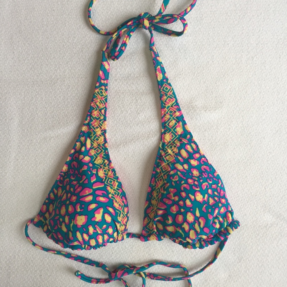 2 for $10🔥Reversible Halter Bikini Top